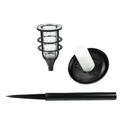 Solar-Powered Garden Lanterns, Set of 3 (Flame Effect), furniture and interior, lighting ad in Riga 8