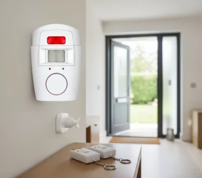 Wireless Alarm System with 2 Remote Controls, 105 dB, video and security systems ad in Riga 6