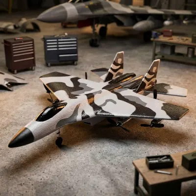 Remote-controlled airplane for kids with a remote control, toys ad in Riga 6