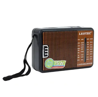 "Leotec Retro" FM Radio, 4 bands, 15W, tv and electronics ad in Riga 4