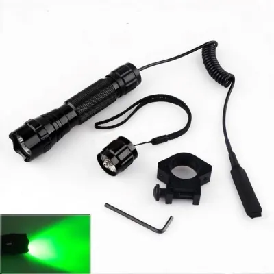 Hunting flashlight with RED light. Set includes: Flashlight, battery, charger,..., furniture and interior, lighting ad in Riga 2