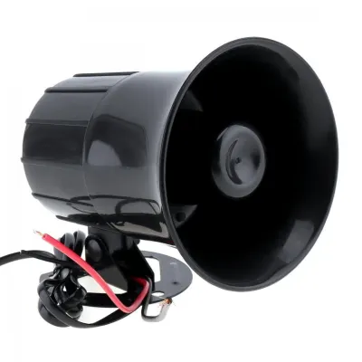 Auto sirēna - skaļrunis, ļoti skaļa, ar pulti, 105-115db, 100W 12V, tv un elektronika sludinājums Rīgā 5