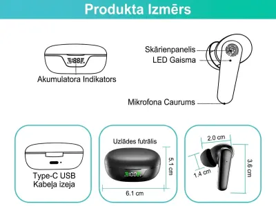 Bluetooth-усилители звука с приложением и зарядным чехлом, оптика, слуховые аппараты, медицинские вспомогательные средства ad в Риге 9