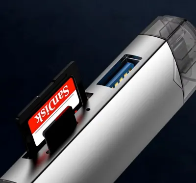 6-in-1 OTG Type-C karšu lasītājs un USB 3.0 adapteris, aksesuāri un viedierīces sludinājums Rīgā 2