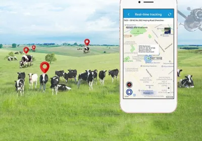 GPS Tracking Device for Large Animals with Solar Panel, 9000mAh, IP67,  animal feed, products and services ad in Riga 8