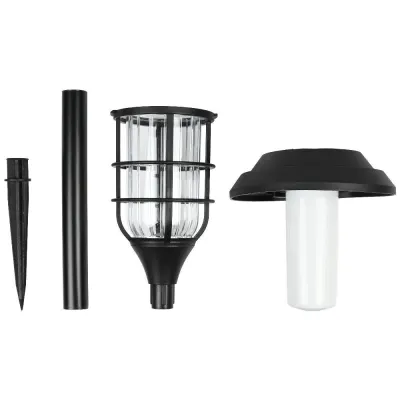 Solar-Powered Garden Lanterns, Set of 3 (Flame Effect), furniture and interior, lighting ad in Riga 6