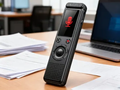 AI digitālais balss ierakstītājs A30 ar Bluetooth, aksesuāri un viedierīces sludinājums Rīgā 1
