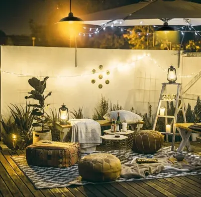LED Floodlight/Lamp with Solar Panel, furniture and interior, lighting ad in Riga 2