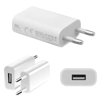 USB lādētājs mazjaudas ierīcēm ar ES spraudni, 5 V / 1 A, 5 W, aksesuāri un viedierīces sludinājums Rīgā 4