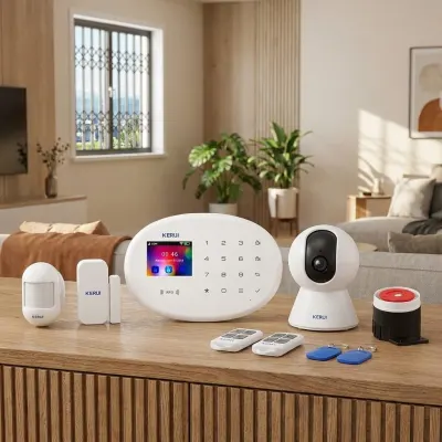 Wireless WiFi and GSM Alarm System with Camera, video and security systems ad in Riga 5