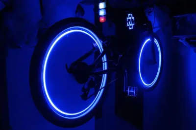 LED and Neon Valve Tips, sports activities, equipment, accessories ad in Riga 4