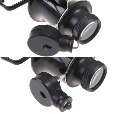 Glasses with 20x magnification and LED lighting, furniture and interior, lighting ad in Riga 6