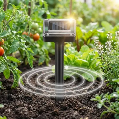 Ultrasonic Mole, Snake, and Rodent Repeller (Solar-Powered),  animal feed, products and services ad in Riga 5