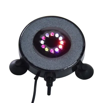 Underwater LED lighting for an aquarium with bubbles, in various colors, animal feed, products and services ad in Riga 5
