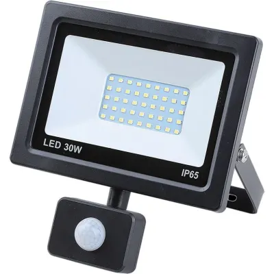 LED Floodlight with Motion Sensor and Solar Batteries, furniture and interior, lighting ad in Riga 2