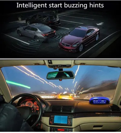 Parking system with 4 sensors and an LED display, furniture and interior, lighting ad in Riga 2