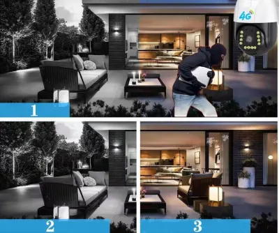 4G GSM Video Surveillance Camera with a SIM Card (viewable via a phone, ..., video and security systems ad in Riga 7