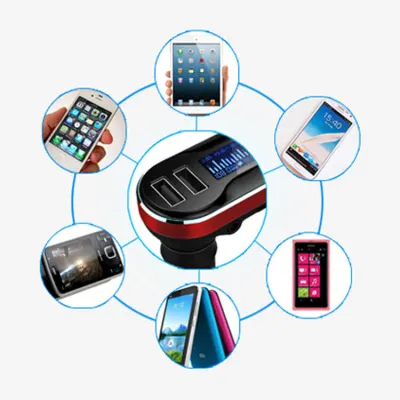 Bluetooth transmiteris Blue/Black 2 in1 charger, aksesuāri un viedierīces sludinājums Rīgā 8
