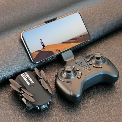 Mini kvadrokopteris drons 4K kamera WiFi 2.4GHz 15min lidojums bērniem, video un drošības sistēmas sludinājums Rīgā 6