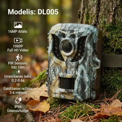 Mini Hunting Camera with LCD Screen, video and security systems ad in Riga 1