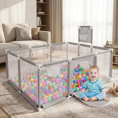 Bērnu rotaļu manēža-sētiņa 190x120 cm, dažādas krāsas, bērnu mēbeles sludinājums Rīgā 4