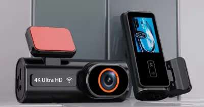 4K auto kamera ar WiFi, GPS un nakts redzamību – Dubulta videoreģistrācija..., video un drošības sistēmas sludinājums Rīgā 7