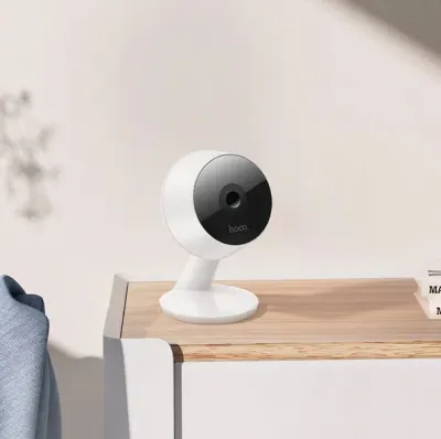 Hoco D3 Indoor HD 3MP Full HD Wi-Fi Video Surveillance Camera with Two-Way..., video and security systems ad in Riga 5