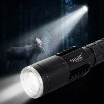 Hunting flashlight with accessories and charger, furniture and interior, lighting ad in Riga 3