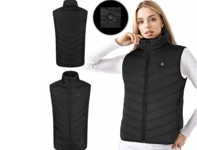 Apsildāmā veste ar USB unisex M izmērs medniekiem makšķerniekiem tūristiem, sporta nodarbības, inventārs, piederumi sludinājums Rīgā 7