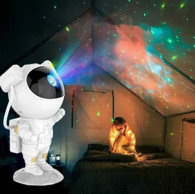 Zvaigžņu lāzera projektors XL 'Astronaut', ar tālvadības pulti, mēbeles un interjers, apgaismojums sludinājums Rīgā 2