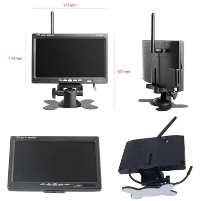 2-Piece Wireless Rearview Camera Set Plus 7-inch Monitor, video and security systems ad in Riga 10