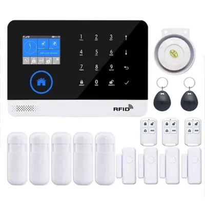 GSM Wireless Home Security 4G GPRS Alarm System, video and security systems ad in Riga 7