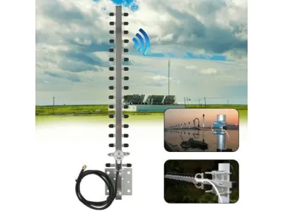 Wifi antena rūterim (stiprāka signāla izplatīšanai) 2.4GHz 25dbi rp-sma, 9m vads, tīkli un interneta aprīkojums sludinājums Rīgā 7