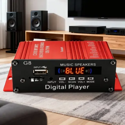 200W 12V Mini Hi-Fi pastiprinātājs, tv un elektronika sludinājums Rīgā 3