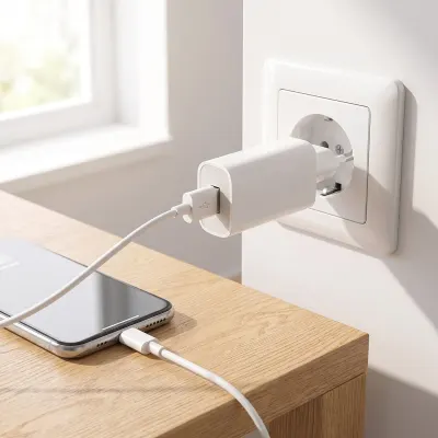 USB lādētājs mazjaudas ierīcēm ar ES spraudni, 5 V / 1 A, 5 W, aksesuāri un viedierīces sludinājums Rīgā 2