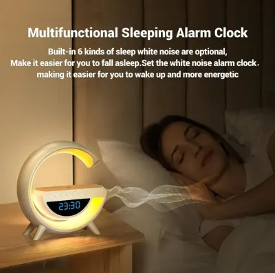 Phone Charger, Bluetooth Speaker, Alarm Clock, Night Light 25x23 cm, tv and electronics ad in Riga 4