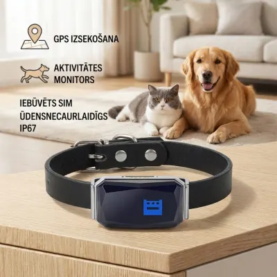 Animal GPS Tracking Device with SIM Card, IP65, 1000mAh, 30h,  animal feed, products and services ad in Riga 1