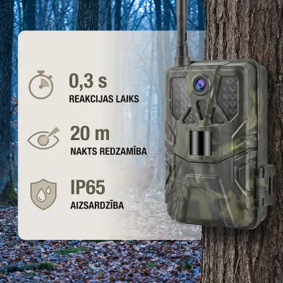 Suntek HC-910Pro 4G Game Camera with 4K Live Streaming, 36 MP,  animal feed, products and services ad in Riga 3