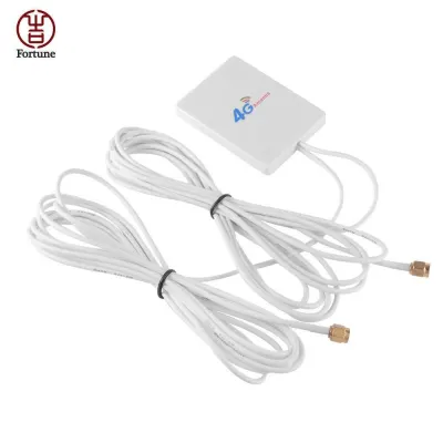 Антенна для мобильной связи 4G LTE 28 дБи, GPRS, разъем SMA (штекер), кабель длиной 3 метра, антенна для Wi-Fi-роутера, сетевое оборудование ad в Риге 5