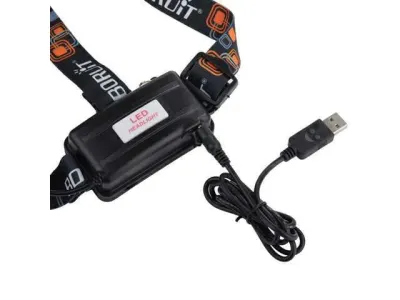 LED Headlamp 3000 LM Black + Batteries and Charger, furniture and interior, lighting ad in Riga 6