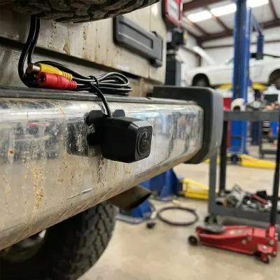 Car rearview camera with night vision and a 170° viewing angle, waterproof, video and security systems ad in Riga 4
