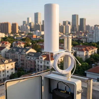 4G antenna for better signal reception, connects to the router (5 m, 4G LTE SMA 12 dBi..., networking and internet equipment ad in Riga 4