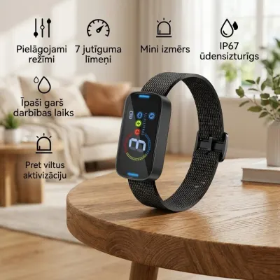 Mini Dog Anti-Bark Collar (Gentle — Vibration and Ultrasound, No Electric Shocks), optics, hearing aids, health aids ad in Riga 2
