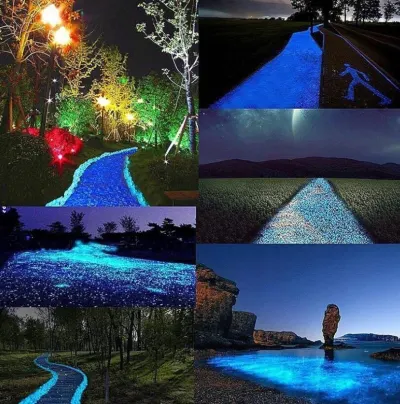 100 glow-in-the-dark stones for aquariums and gardens—charge in the sun,  animal feed, products and services ad in Riga 6