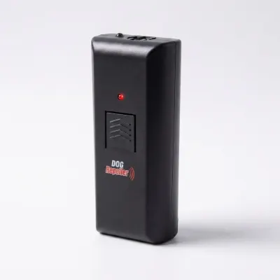 Ultrasonic dog repeller with LED indicator, black, up to 5 m, animal feed, products and services ad in Riga 2