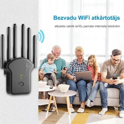 Wifi signāla pastiprinātājs 5G 2,4G 800Mbps, tv un elektronika sludinājums Rīgā 4