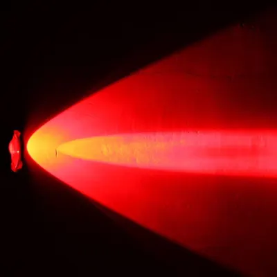 Hunting flashlight with RED light. Set includes: Flashlight, battery, charger,..., furniture and interior, lighting ad in Riga 2