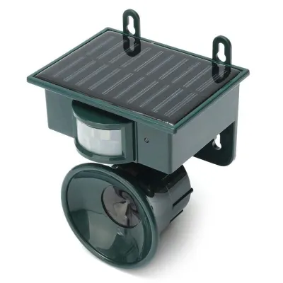 Ultrasonic and solar-powered repeller for cats, dogs, birds, and other animals,  animal feed, products and services ad in Riga 9