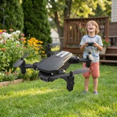 Beginner 4K RC Drone with Brushless Motor, 6-Axis Stabilization, and High..., video and security systems ad in Riga 3
