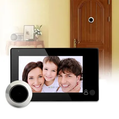 Doorbell camera, color, CCTV, door peephole camera, video and security systems ad in Riga 2